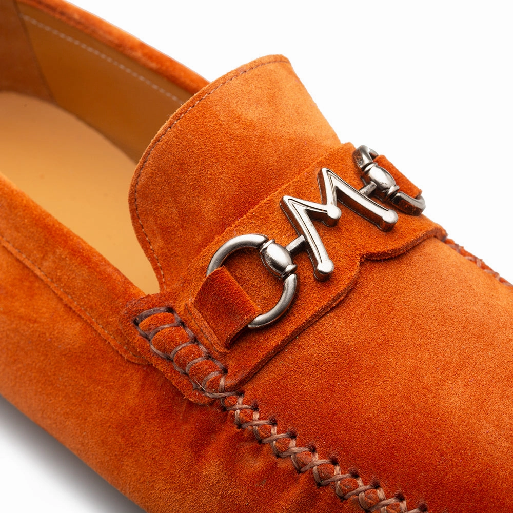 Suede Ornament Moccasin