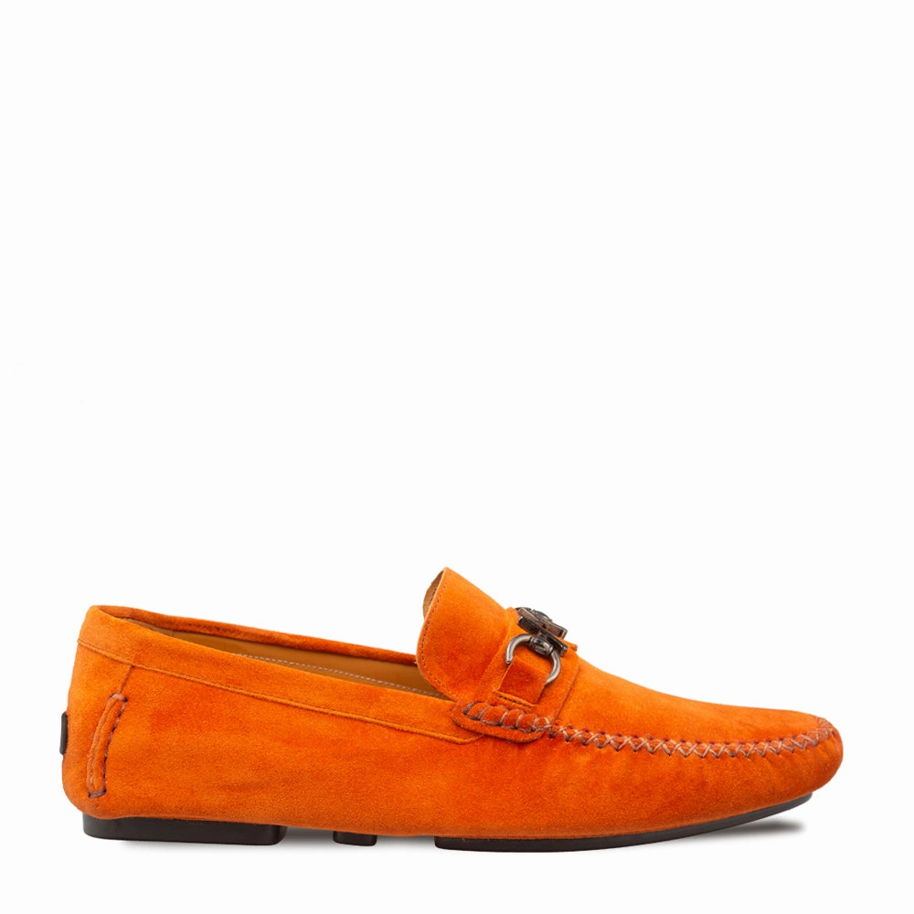 Suede Ornament Moccasin
