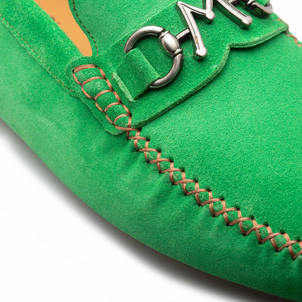 Suede Ornament Moccasin