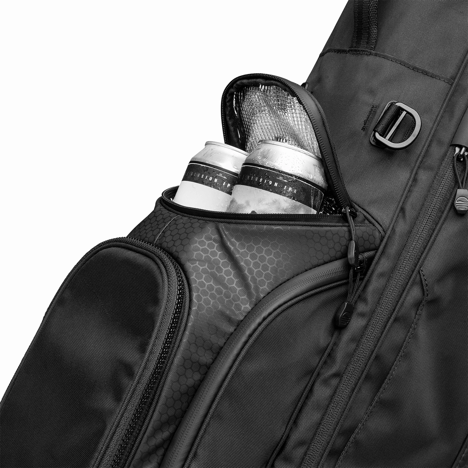 Sunday Golf Ryder | Matte Black Lightweight Stand Bag