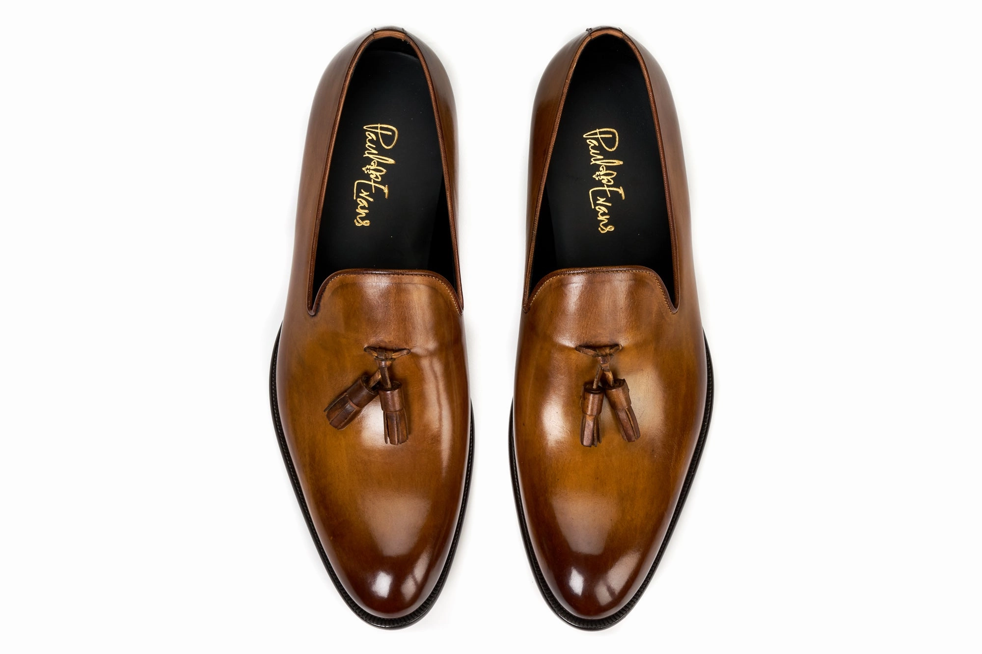 The Chaplin Tassel Loafer - Tobacco