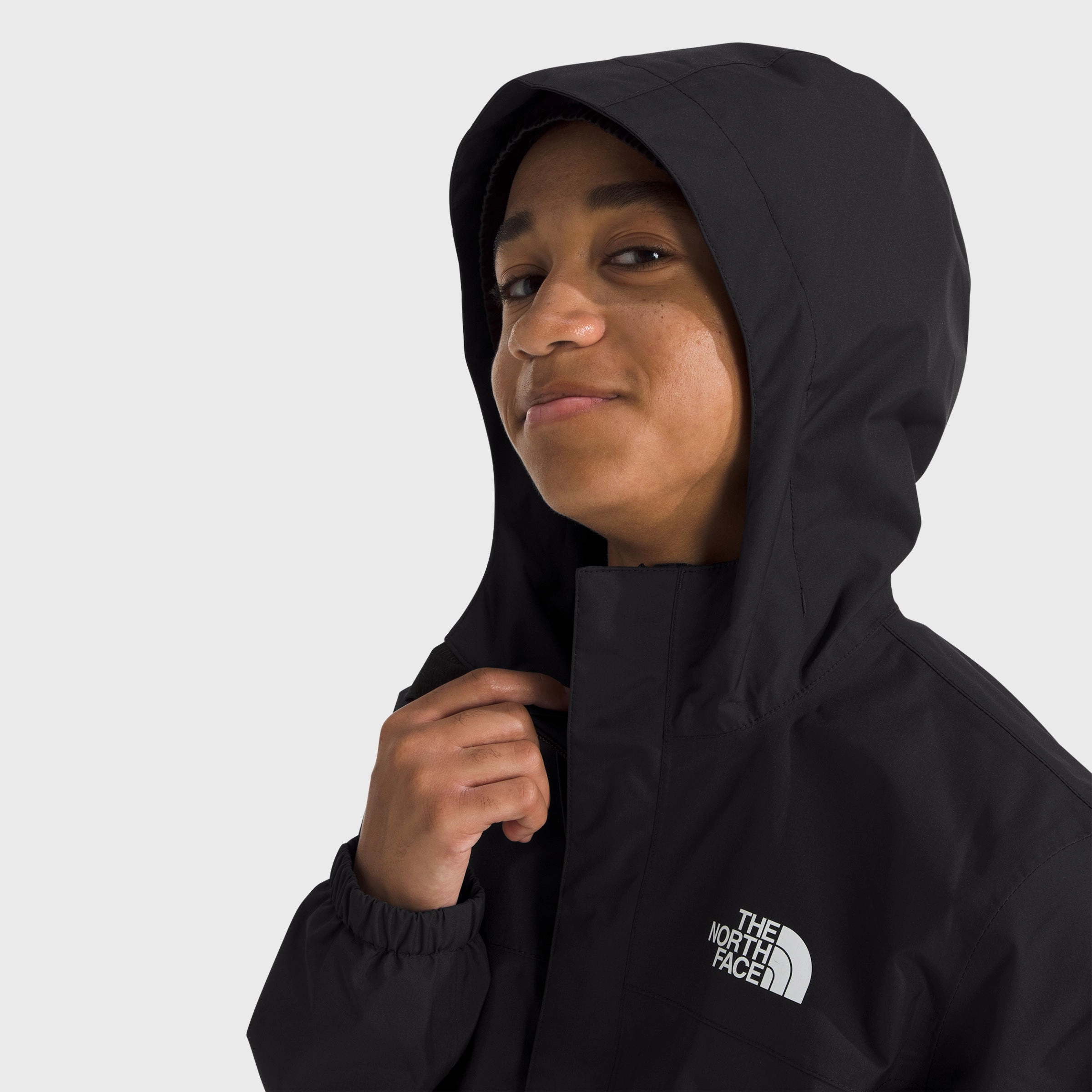 The North Face Junior Boys' Antora Rain Jacket / TNF Black