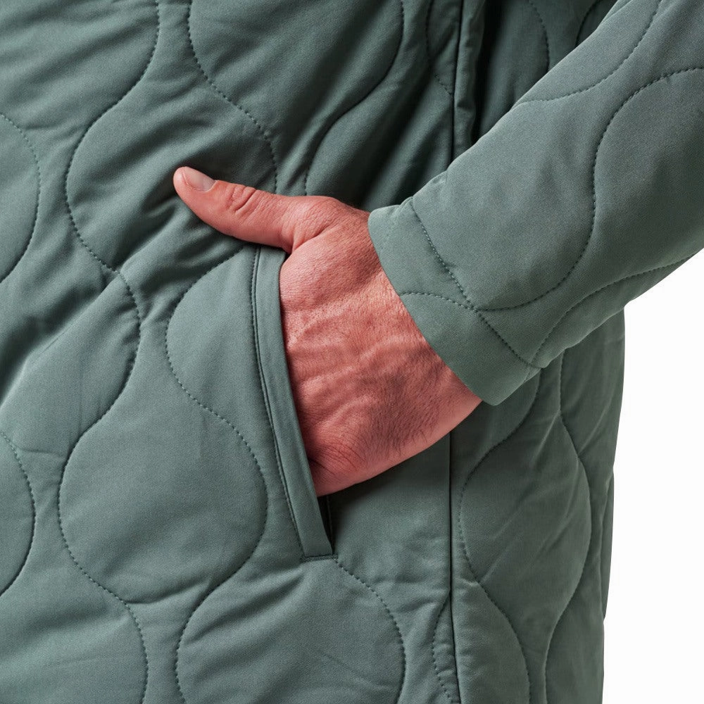 TravisMathew Come What May Golf Jacket Balsam Green - FW23 Men