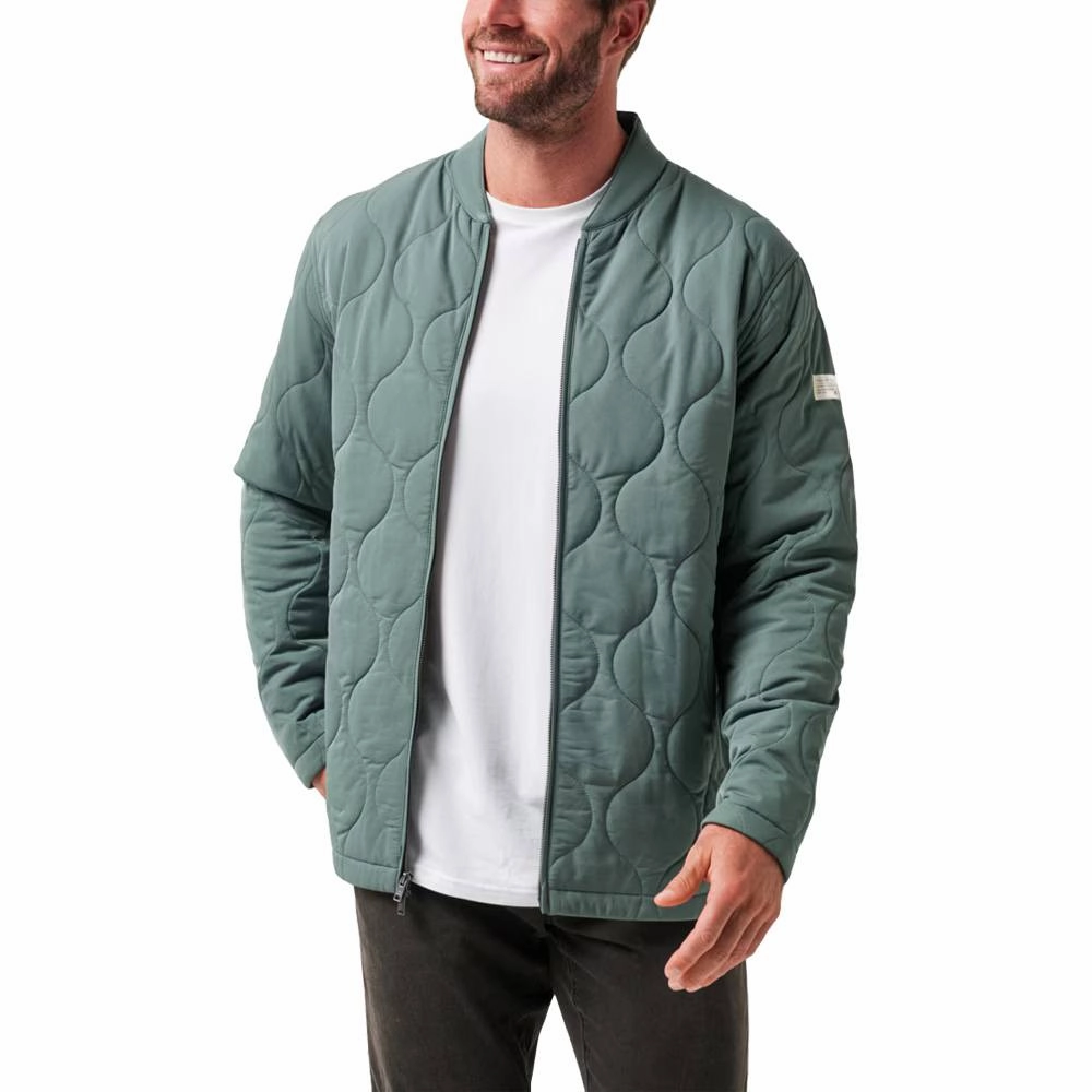 TravisMathew Come What May Golf Jacket Balsam Green - FW23 Men