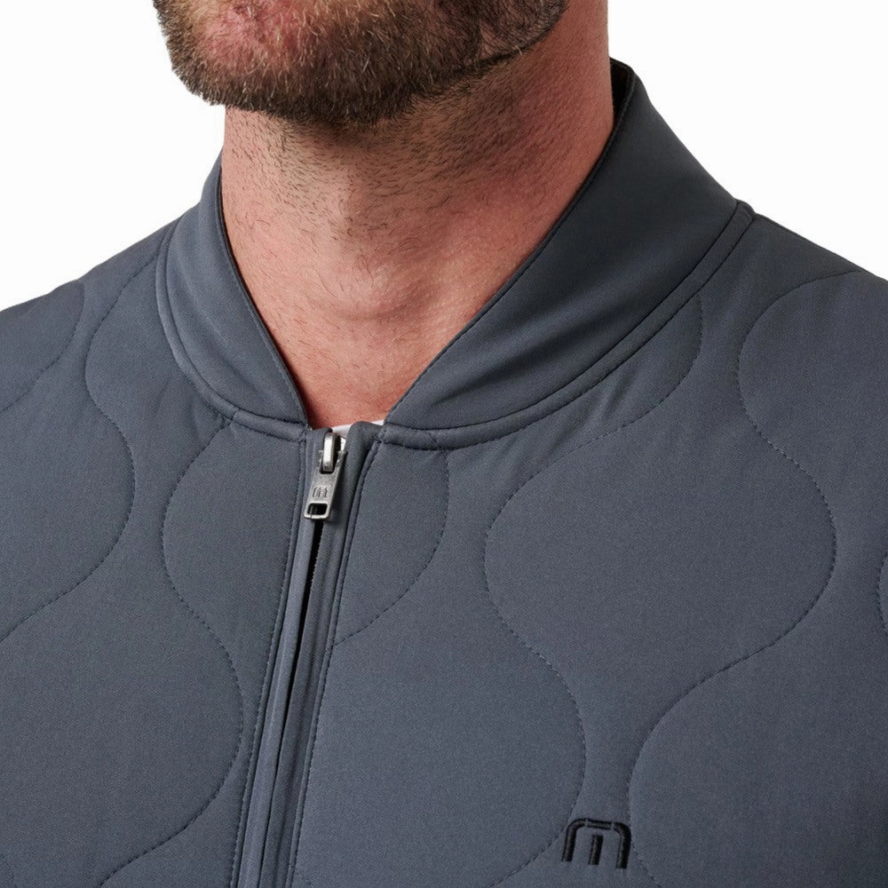 TravisMathew Come What May Golf Jacket Ebony - FW23 Men