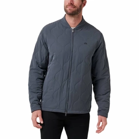 TravisMathew Come What May Golf Jacket Ebony - FW23 Men