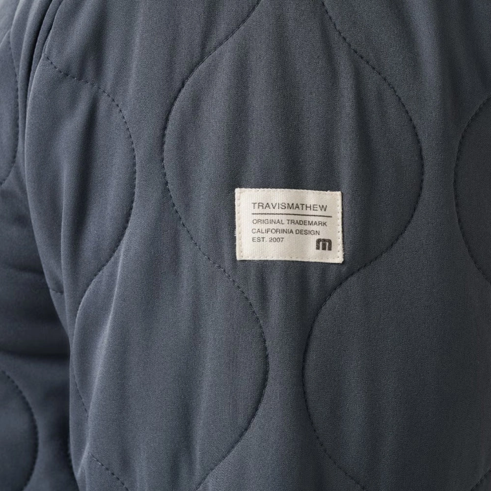 TravisMathew Come What May Golf Jacket Ebony - FW23 Men