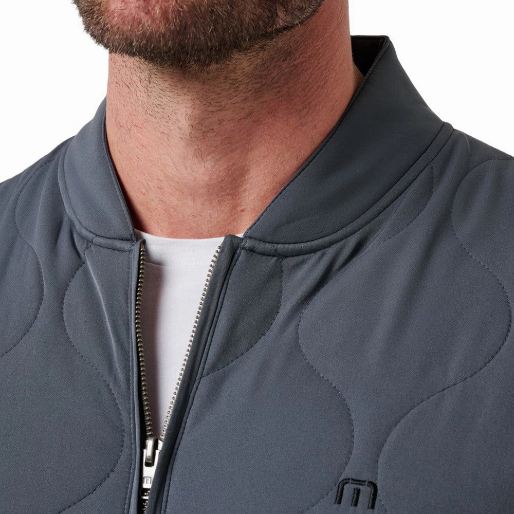 TravisMathew Come What May Golf Jacket Ebony - FW23 Men