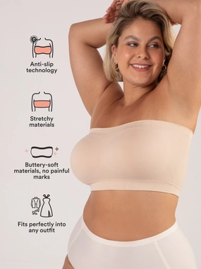Truekind® Convertible Strapless Bandeau Bra