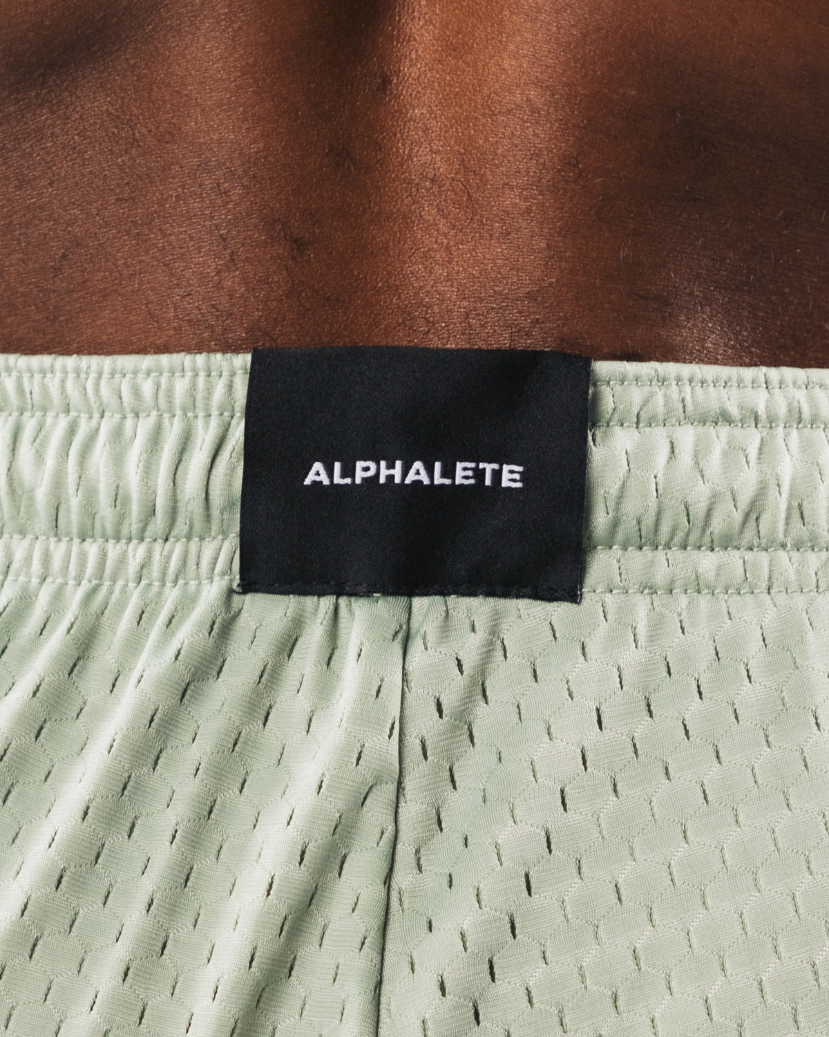 Wolf Head Mesh Short 6" - Sage
