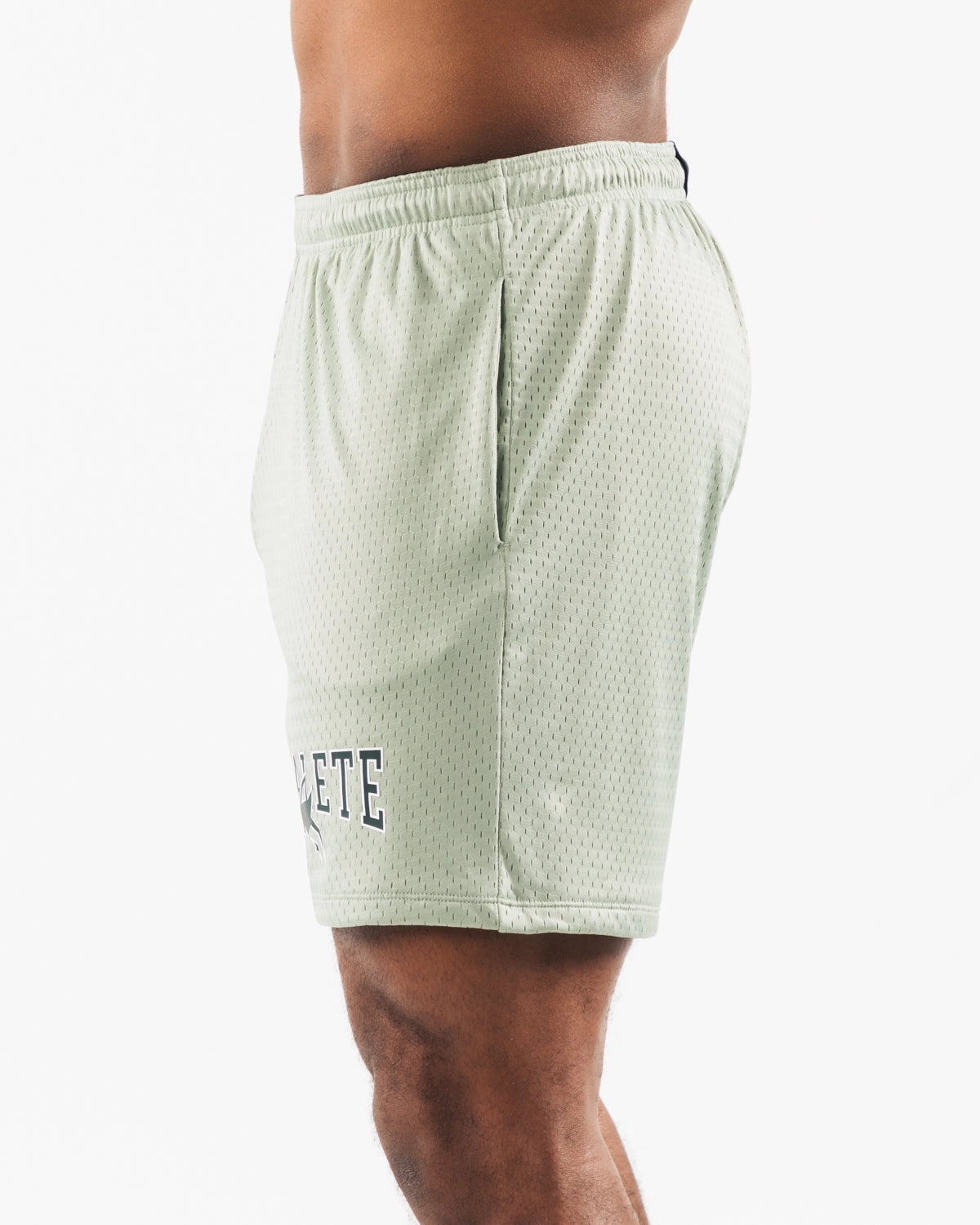 Wolf Head Mesh Short 6" - Sage