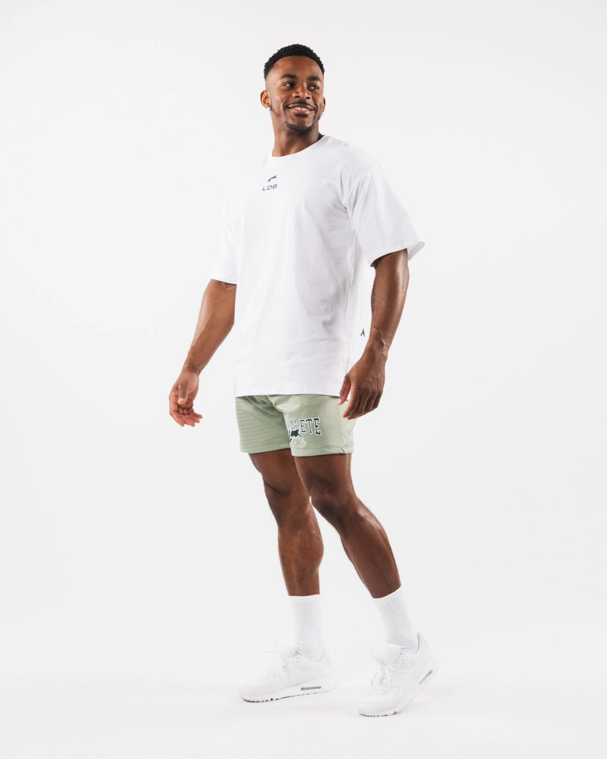 Wolf Head Mesh Short 6" - Sage