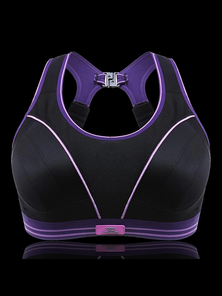 Women High Impact Support Wireless Sports Bra