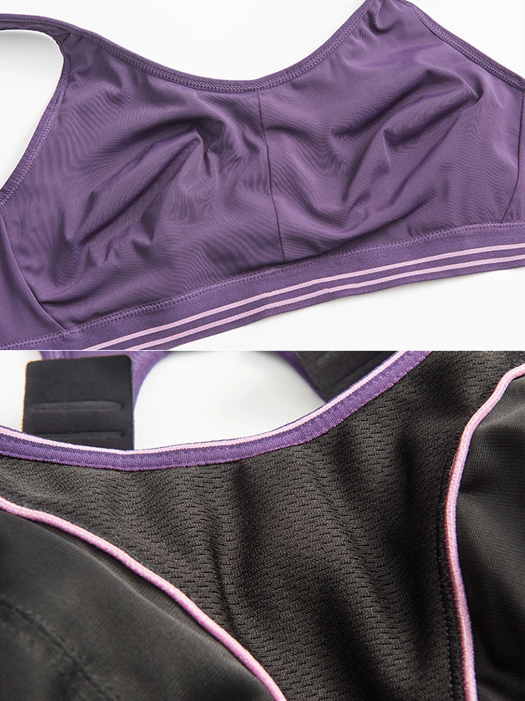 Women High Impact Support Wireless Sports Bra