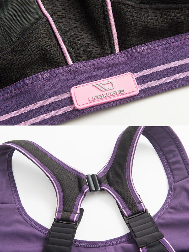 Women High Impact Support Wireless Sports Bra