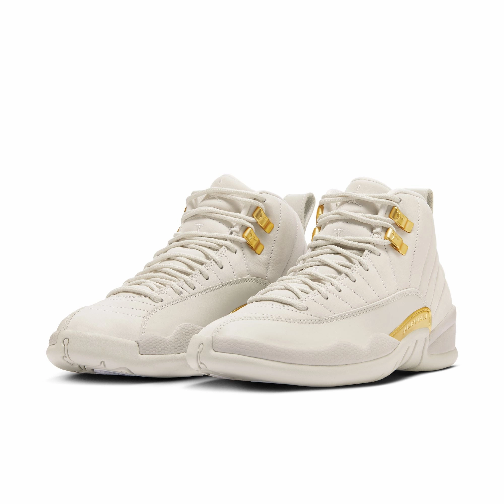 Women's Air Jordan 12 Retro Phantom - PHANTOM/METALLIC GOLD-WHITE