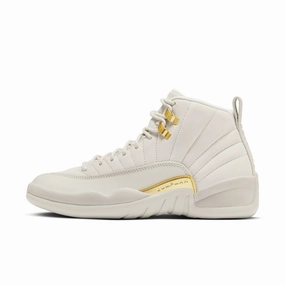 Women's Air Jordan 12 Retro Phantom - PHANTOM/METALLIC GOLD-WHITE