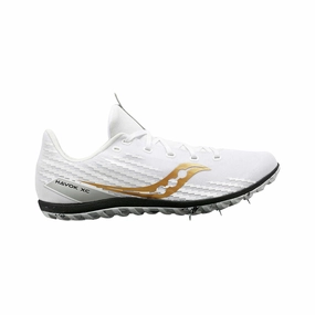 Women's Havok XC3 Spikes - White (Regular Width)