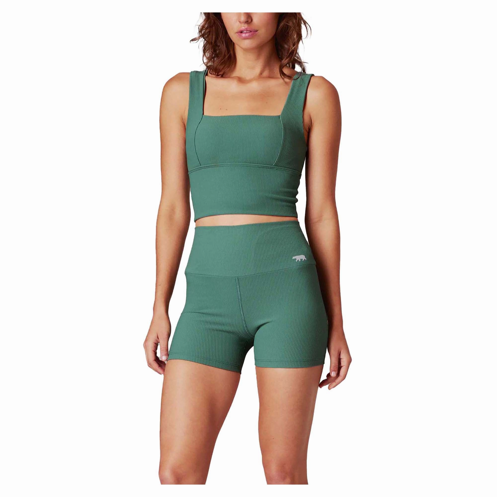 Women's Holy Grail Ribbed Push Up Mid Support Bra Tank