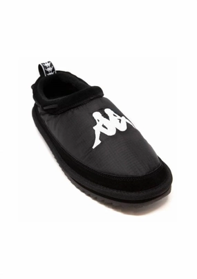 Women's Kappa Authentic Mule 3 Slippers In Black