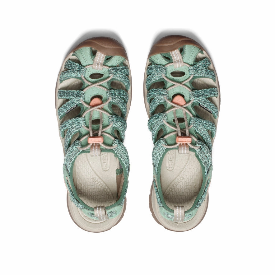 Women's Whisper  |  Granite Green/Peach Parfait