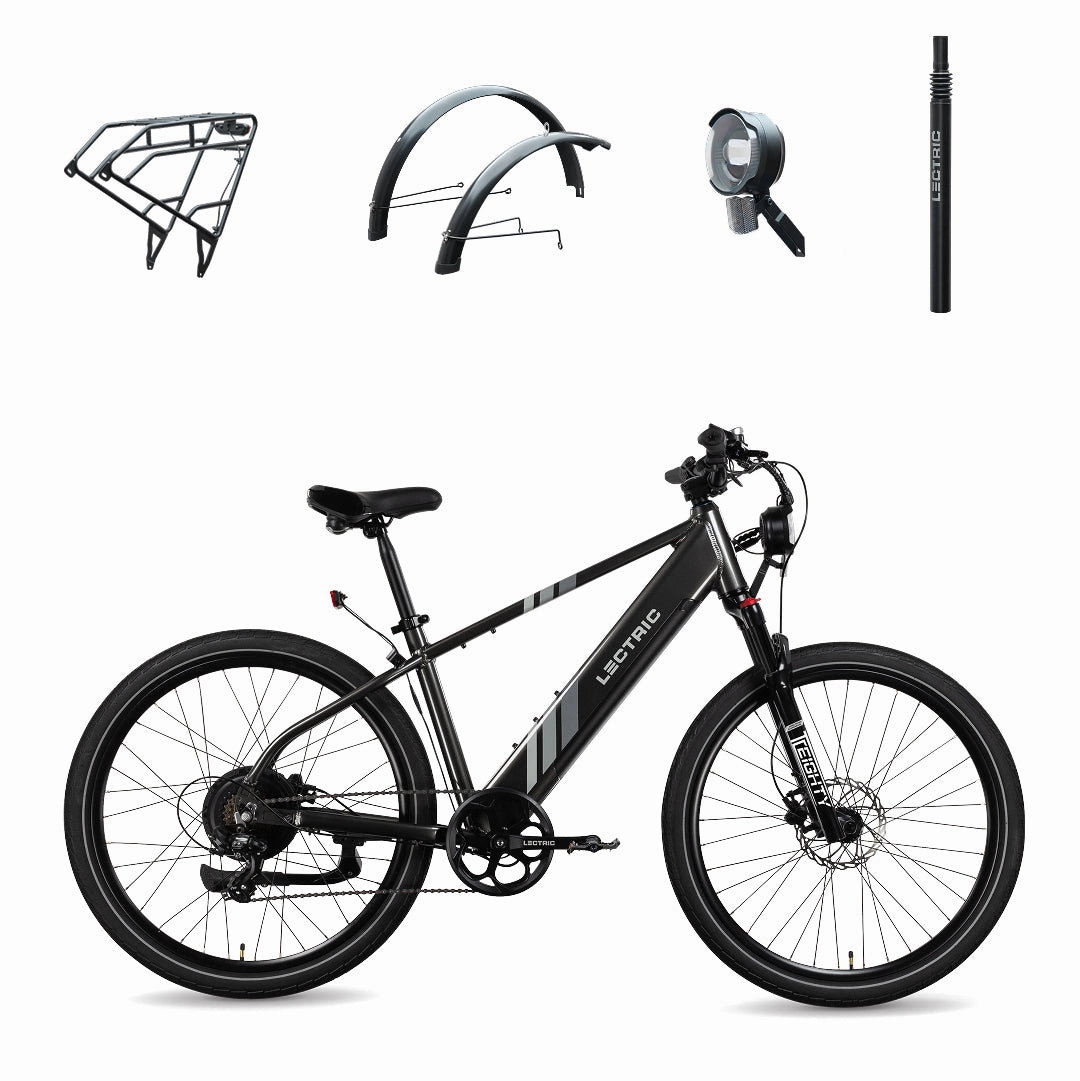XPress 750 High-Step   FREE Rear Rack, Fenders, Elite Headlight, Suspension Seat Post ($316 Value)